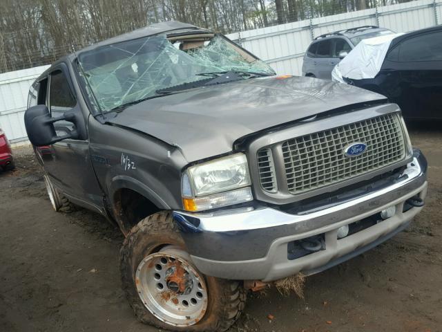 1FMSU43P43EC96334 - 2003 FORD EXCURSION GRAY photo 1