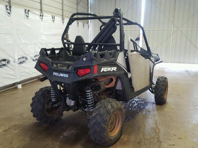 4XAVH76AXCF662619 - 2012 POLARIS RANGER RZR BLACK photo 4