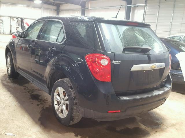 2GNALBEK7D1270166 - 2013 CHEVROLET EQUINOX LS BLACK photo 3