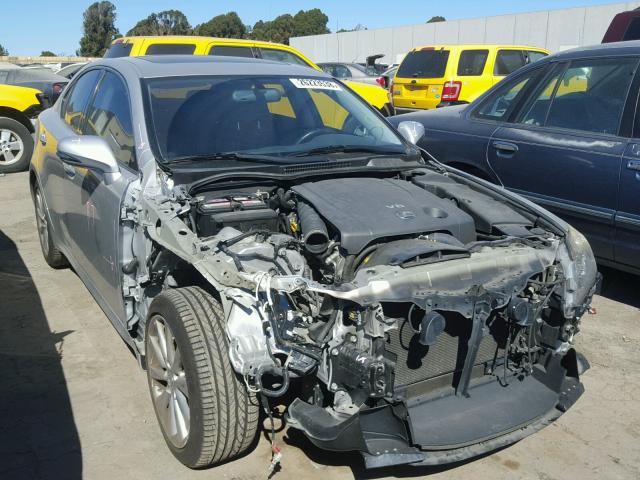 JTHBK262492086825 - 2009 LEXUS IS 250 SILVER photo 1