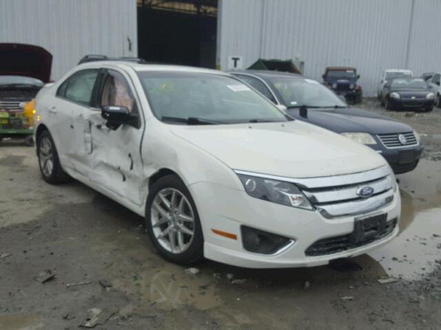 3FAHP0JA2CR253465 - 2012 FORD FUSION SEL WHITE photo 1