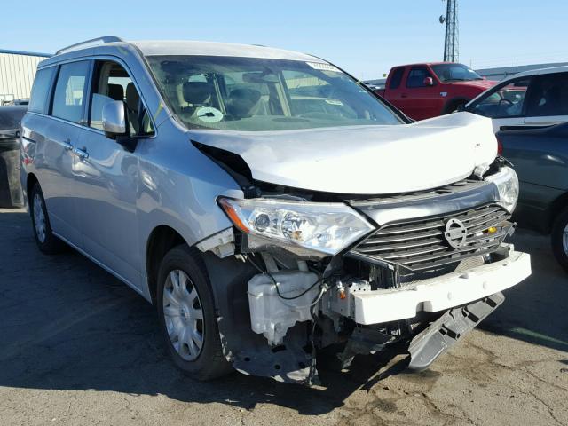 JN8AE2KP4F9134384 - 2015 NISSAN QUEST S SILVER photo 1