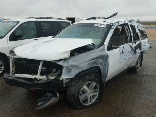 1GNDS13S652255463 - 2005 CHEVROLET TRAILBLAZE WHITE photo 2