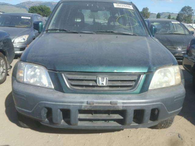 JHLRD1867XC007968 - 1999 HONDA CR-V EX GREEN photo 9