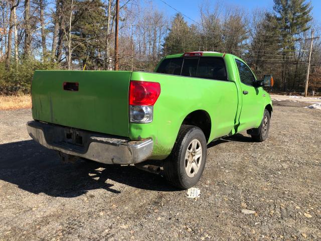 5TFMV52137X031914 - 2007 TOYOTA TUNDRA GREEN photo 3