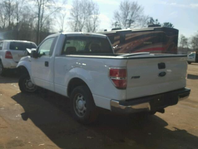 1FTMF1CW7AKA90419 - 2010 FORD F150 WHITE photo 3