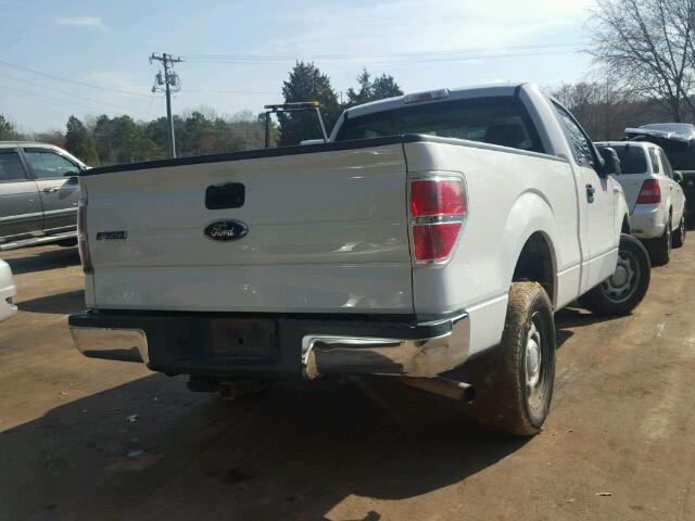 1FTMF1CW7AKA90419 - 2010 FORD F150 WHITE photo 4