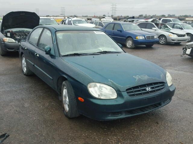 KMHWF25SX1A374590 - 2001 HYUNDAI SONATA GL GREEN photo 1