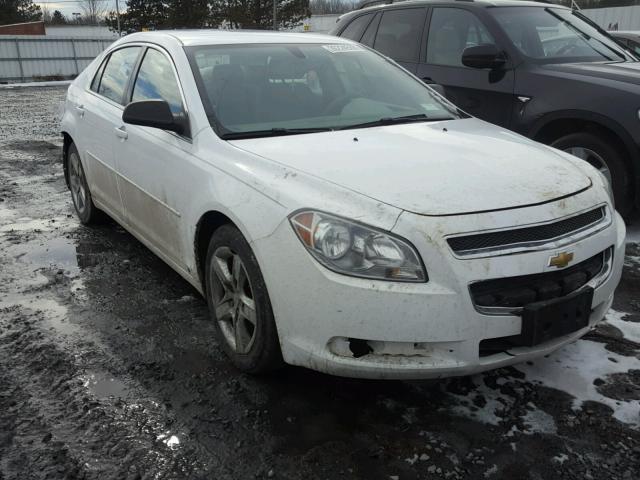 1G1ZG57B29F136107 - 2009 CHEVROLET MALIBU LS WHITE photo 1