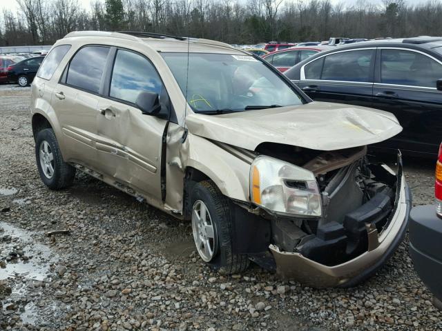 2CNDL63F466010473 - 2006 CHEVROLET EQUINOX LT GOLD photo 1