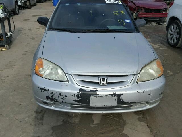 1HGEM22973L071198 - 2003 HONDA CIVIC EX GRAY photo 7