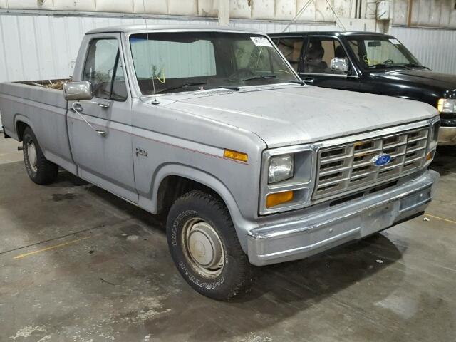 1FTCF103XCPA14589 - 1982 FORD F100 GRAY photo 1