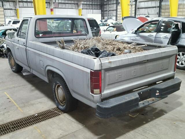 1FTCF103XCPA14589 - 1982 FORD F100 GRAY photo 3