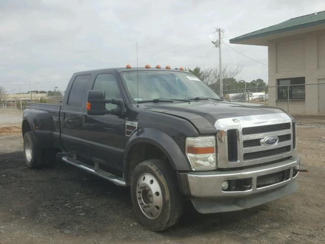 1FTXW43R48EC07570 - 2008 FORD F450 SUPER CHARCOAL photo 1