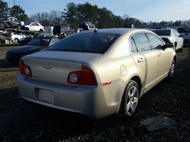 1G1ZB5E06CF203265 - 2012 CHEVROLET MALIBU LS GOLD photo 4