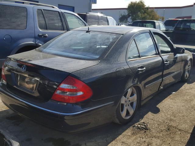 WDBUF65J83A333791 - 2003 MERCEDES-BENZ E 320 BLACK photo 4