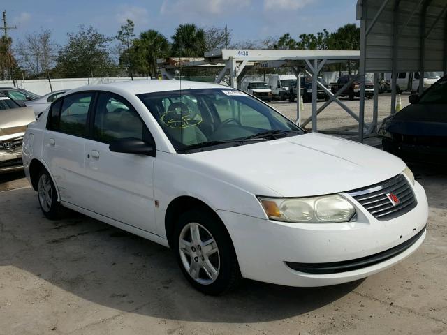 1G8AJ55F36Z115878 - 2006 SATURN ION LEVEL WHITE photo 1