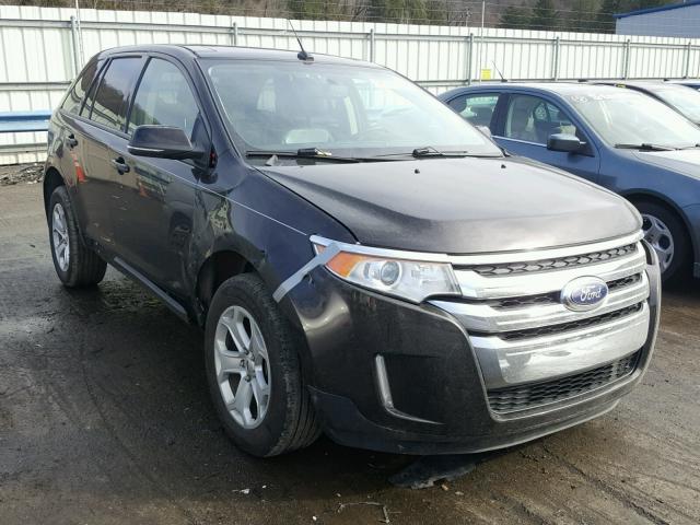 2FMDK4JC6DBE02682 - 2013 FORD EDGE SEL BROWN photo 1