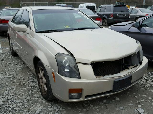 1G6DM57T770174891 - 2007 CADILLAC CTS GOLD photo 1