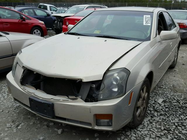 1G6DM57T770174891 - 2007 CADILLAC CTS GOLD photo 2