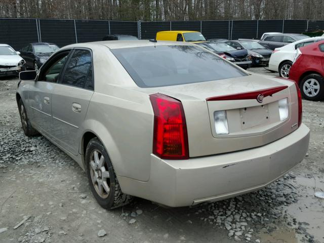 1G6DM57T770174891 - 2007 CADILLAC CTS GOLD photo 3