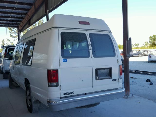 1FTNS24WX5HA15270 - 2005 FORD ECONOLINE WHITE photo 3