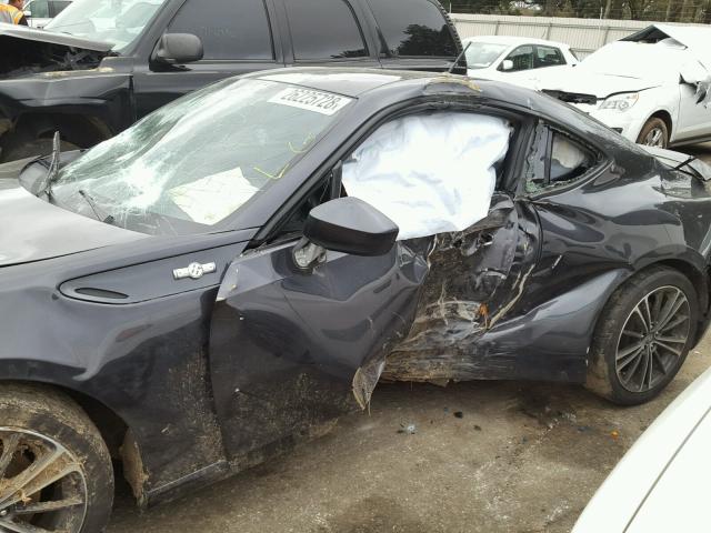 JF1ZNAA13D1719884 - 2013 TOYOTA SCION FR-S ნაცრისფერი ფოტო 9