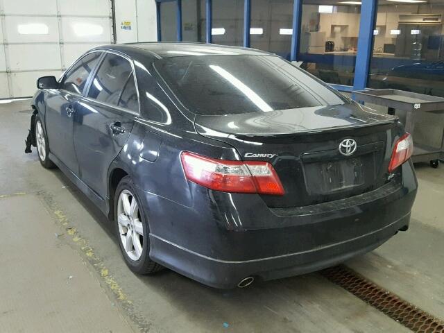 4T1BK46K17U535131 - 2007 TOYOTA CAMRY NEW BLACK photo 3