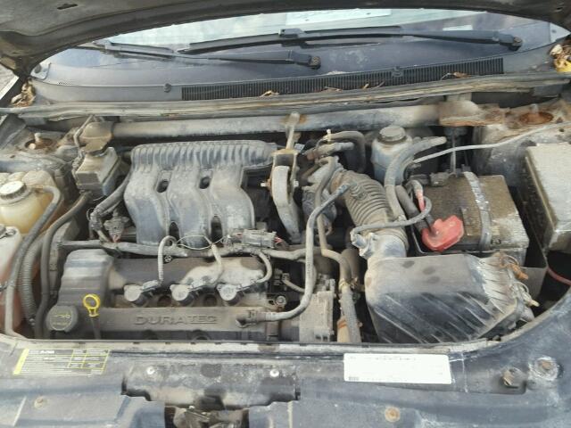 1FAHP24197G163606 - 2007 FORD FIVE HUNDR BLACK photo 7