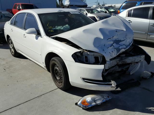 2G1WT58K169360826 - 2006 CHEVROLET IMPALA LT WHITE photo 1