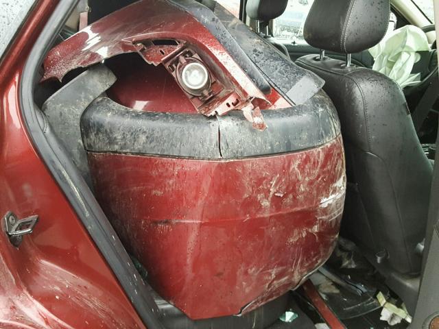 1FAHP28W58G119111 - 2008 FORD TAURUS LIM BURGUNDY photo 6