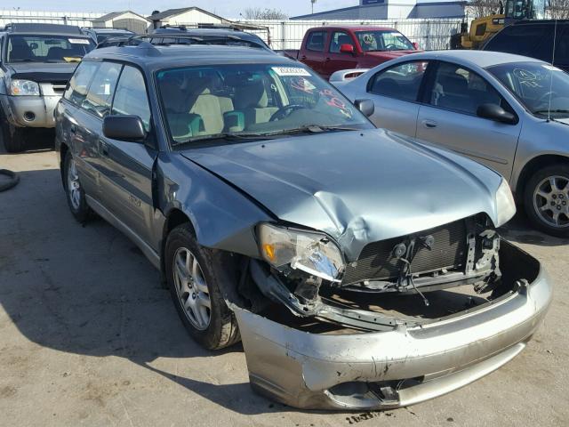 4S3BH665917655886 - 2001 SUBARU LEGACY OUT GREEN photo 1