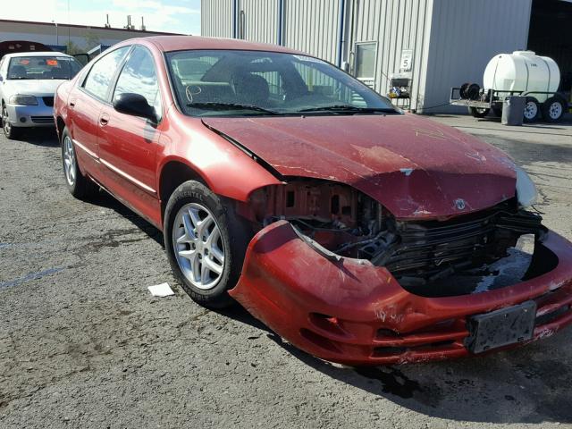 2B3HD46R04H662197 - 2004 DODGE INTREPID S RED photo 1