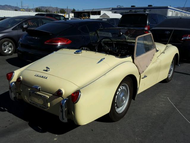 TS24735L - 1958 TRIUMPH CAR TR3 YELLOW photo 4