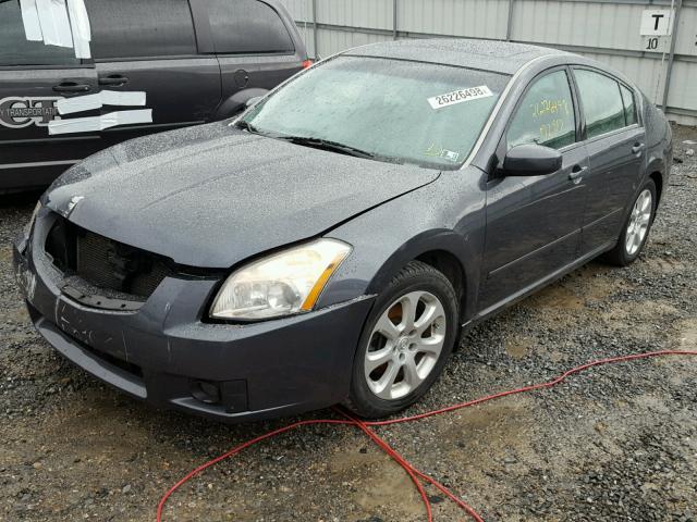 1N4BA41E57C845013 - 2007 NISSAN MAXIMA SE GRAY photo 2