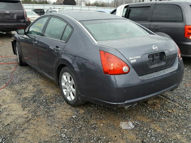 1N4BA41E57C845013 - 2007 NISSAN MAXIMA SE GRAY photo 3