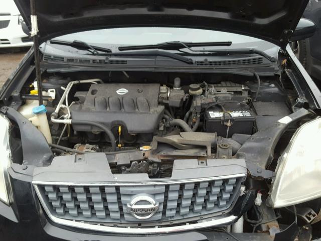 3N1AB61E27L631764 - 2007 NISSAN SENTRA 2.0 BLACK photo 7