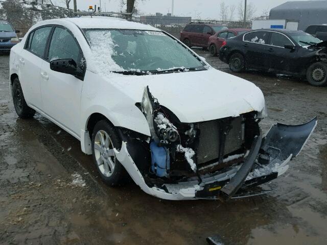 3N1AB61E29L689375 - 2009 NISSAN SENTRA 2.0 WHITE photo 1