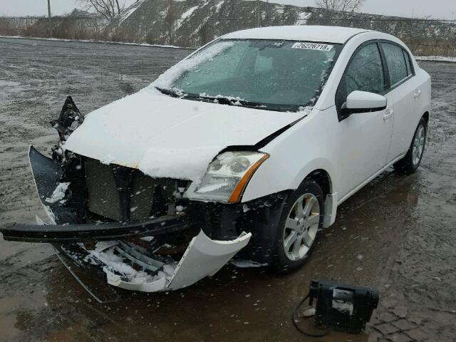 3N1AB61E29L689375 - 2009 NISSAN SENTRA 2.0 WHITE photo 2