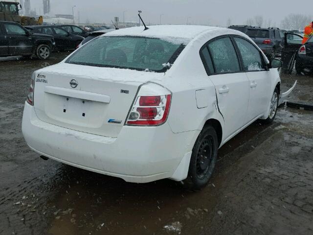 3N1AB61E29L689375 - 2009 NISSAN SENTRA 2.0 WHITE photo 4