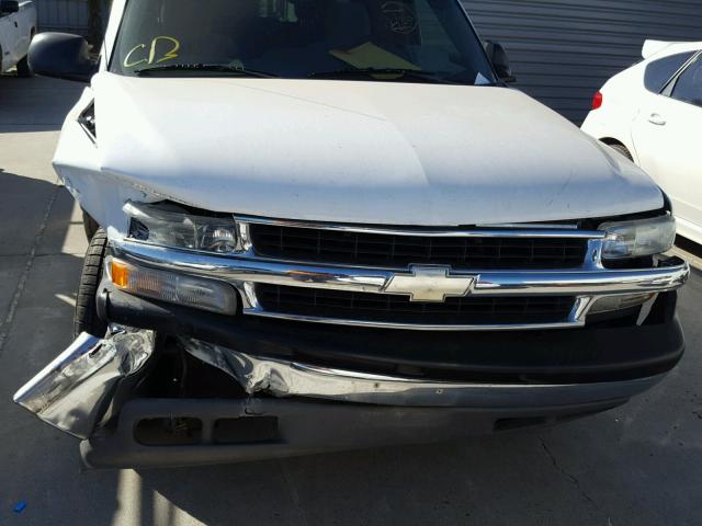 1GNEC13VX4J101242 - 2004 CHEVROLET TAHOE C150 WHITE photo 7