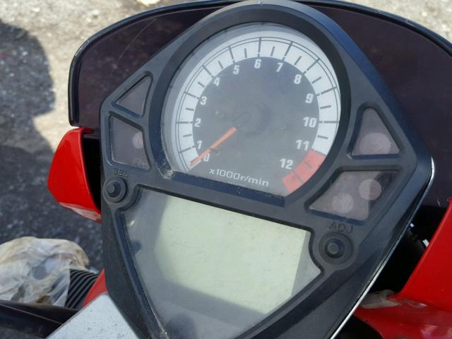 JS1VP53A862105976 - 2006 SUZUKI SV650 RED photo 8