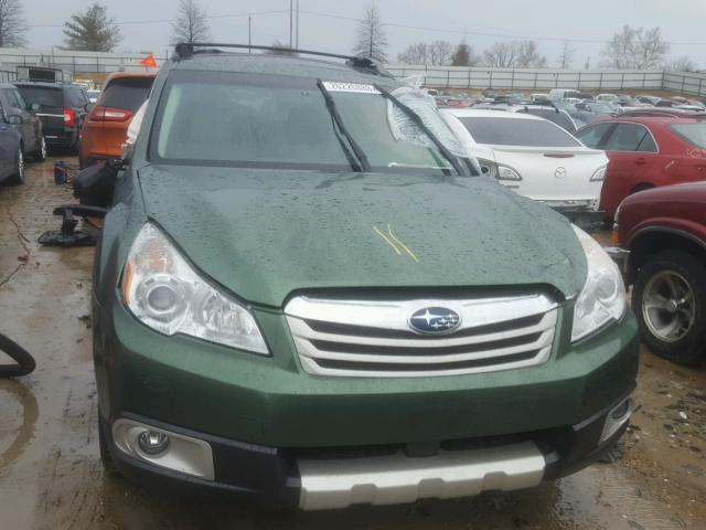 4S4BRCKC0C3302569 - 2012 SUBARU OUTBACK 2. GREEN photo 7