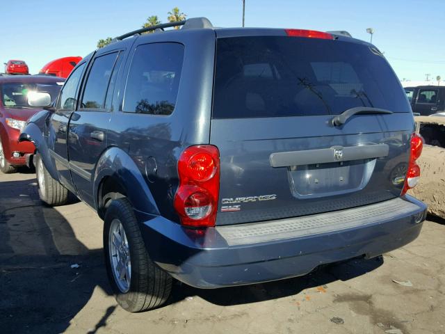 1D8HD48NX8F149248 - 2008 DODGE DURANGO SL GRAY photo 3