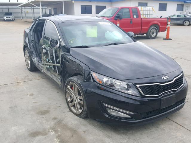 5XXGR4A63DG174647 - 2013 KIA OPTIMA SX BLACK photo 1