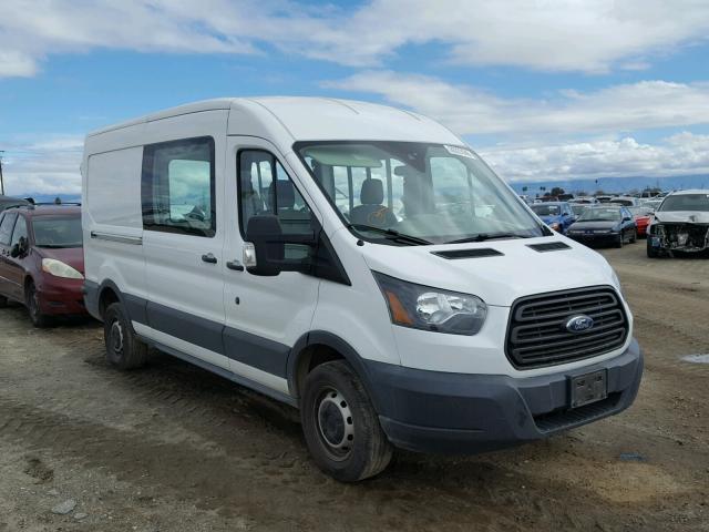 1FTNR2CM4FKA05575 - 2015 FORD TRANSIT T- WHITE photo 1