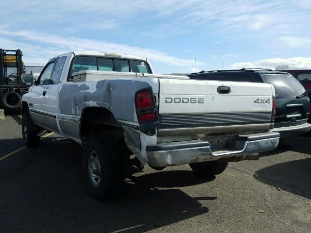 3B7KF23C6SM163454 - 1995 DODGE RAM 2500 WHITE photo 3