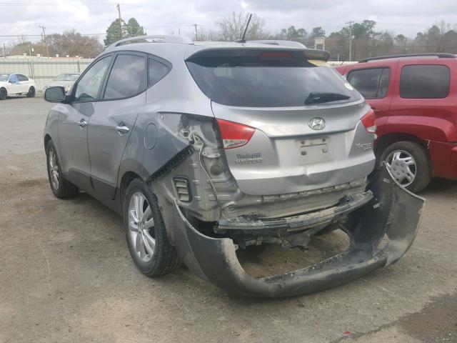 KM8JU3AC3CU336379 - 2012 HYUNDAI TUCSON GLS SILVER photo 3