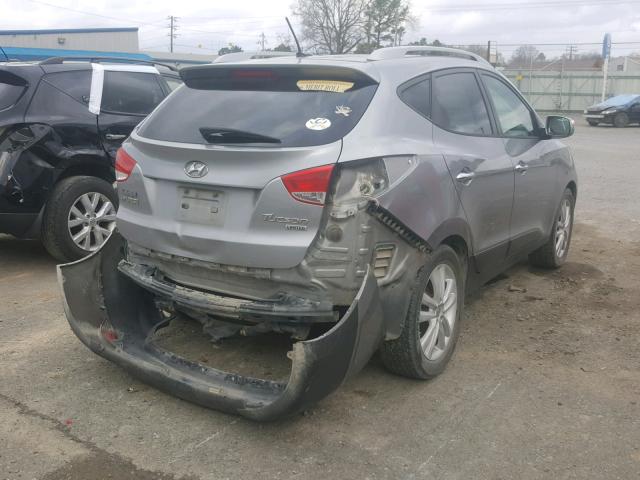 KM8JU3AC3CU336379 - 2012 HYUNDAI TUCSON GLS SILVER photo 4