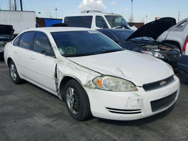 2G1WB55K469418046 - 2006 CHEVROLET IMPALA LS WHITE photo 1